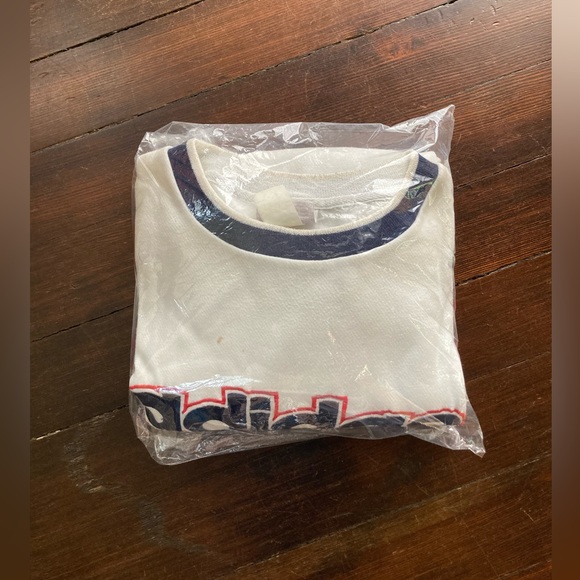 VINTAGE PRE-OWNED 1980’s ADIDAS CREWNECK MULTICOLOR COLOR BLOCK AMAZING CONDISH - Picture 15 of 16